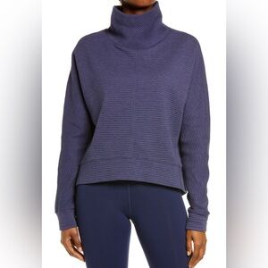Zella Carey Ridge Funnel Neck Pullover